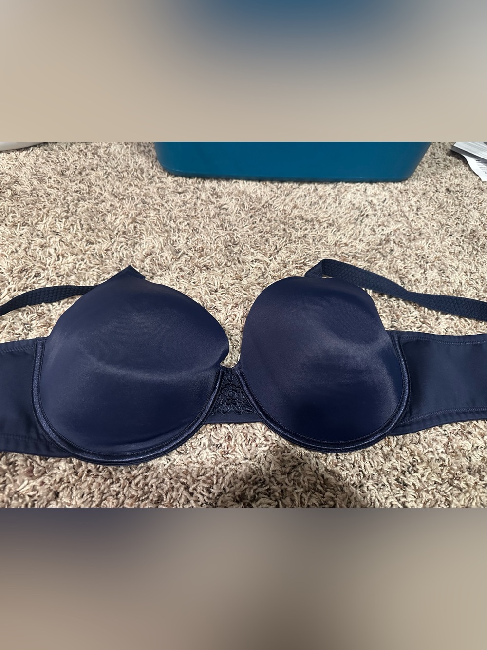 Vanity Fair Navy Molded T-Shirt Bra